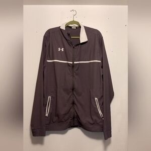 Under Armour Grey  Jacket with White Details